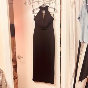 Calvin Klein special event long black gown